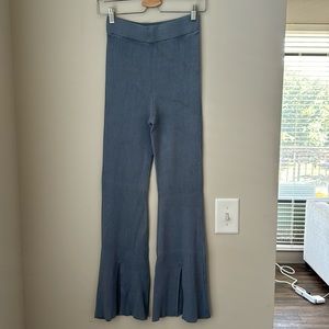 Abercrombie & Fitch Ribbed Flare Pants